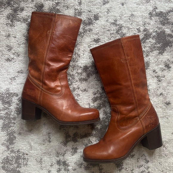 Frye Kendall Pull-On leather boots - Picture 4 of 7